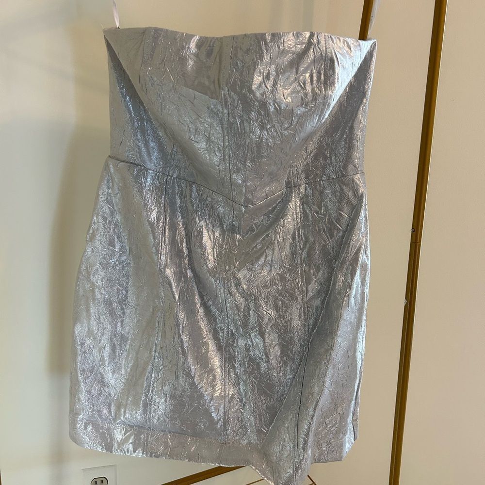 Lulus silver dress